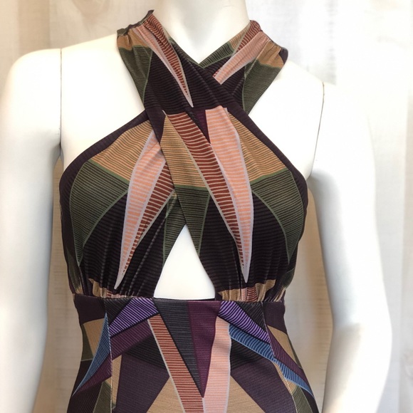 Mara Hoffman | Compass Cross Front Halter Dress - Picture 3 of 5